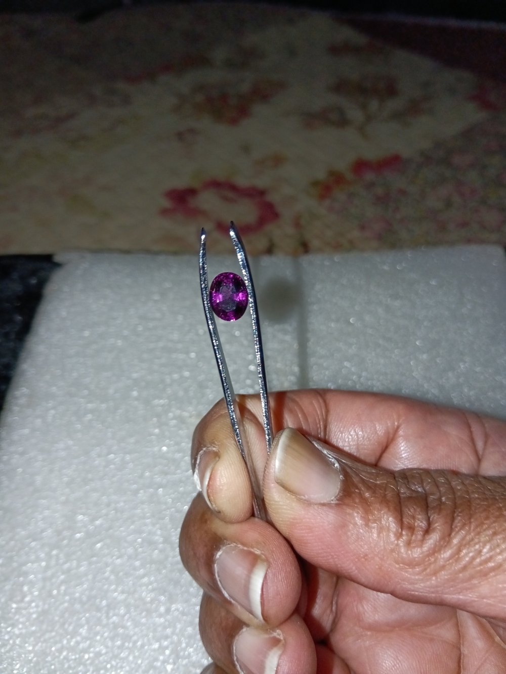 Stunning Natural 2.0ct Oval Lavender Sapphire